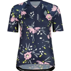 Maloja VilsaM. AOP 1/2 Cycle Fietsshirt met Korte Mouwen Dames - night sky 8325