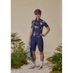 Maloja VilsaM. AOP 1/2 Cycle Fietsshirt met Korte Mouwen Dames - night sky 8325