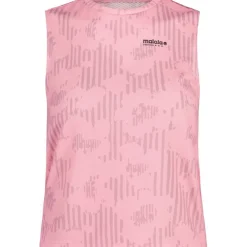 Maloja WallbergM. Gravel Tanktop Dames - magnolia stripeflower 1131