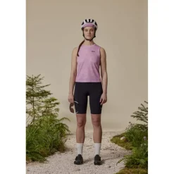 Maloja WallbergM. Gravel Tanktop Dames - magnolia stripeflower 1131
