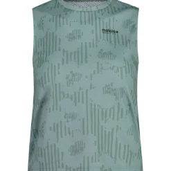 Maloja WallbergM. Gravel Tanktop Dames - sage stripeflower 1147