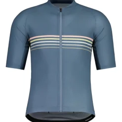 Maloja ZengaM. Cycle Jersey Heren - dusty blue 1225