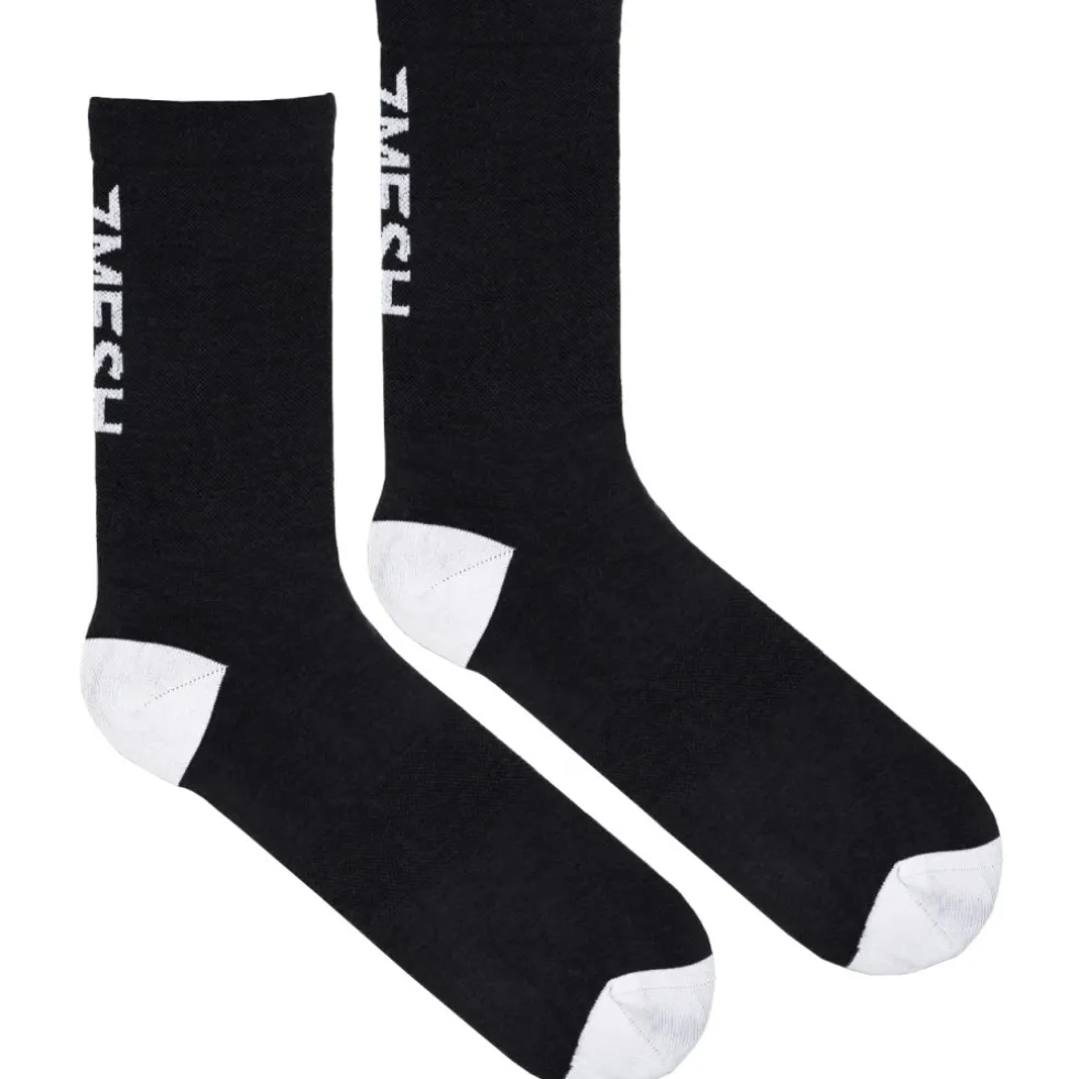 7mesh Ashlu Merino 7" Sokken - Zwart
