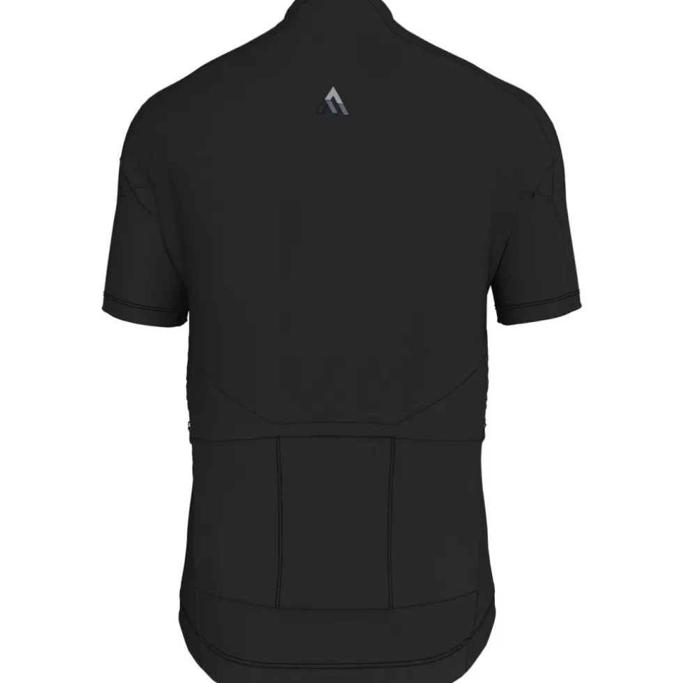 7mesh Ashlu Merino Shirt met Korte Mouwen Heren - Zwart