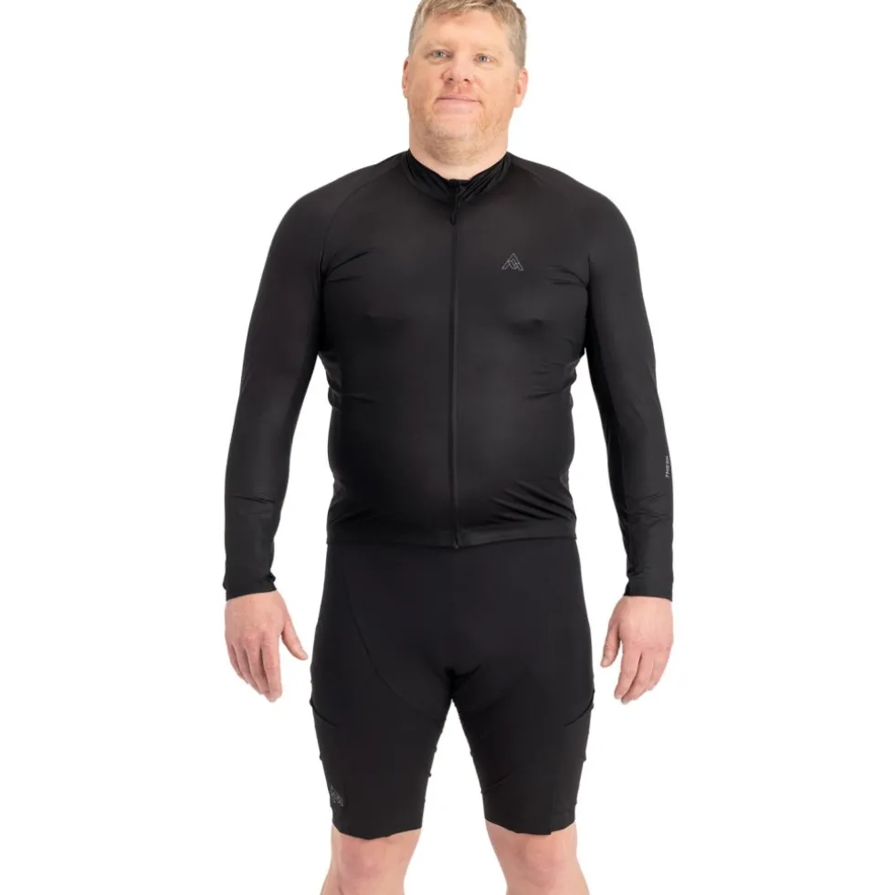 7mesh Atlas Shirt met Lange Mouwen Heren - Zwart