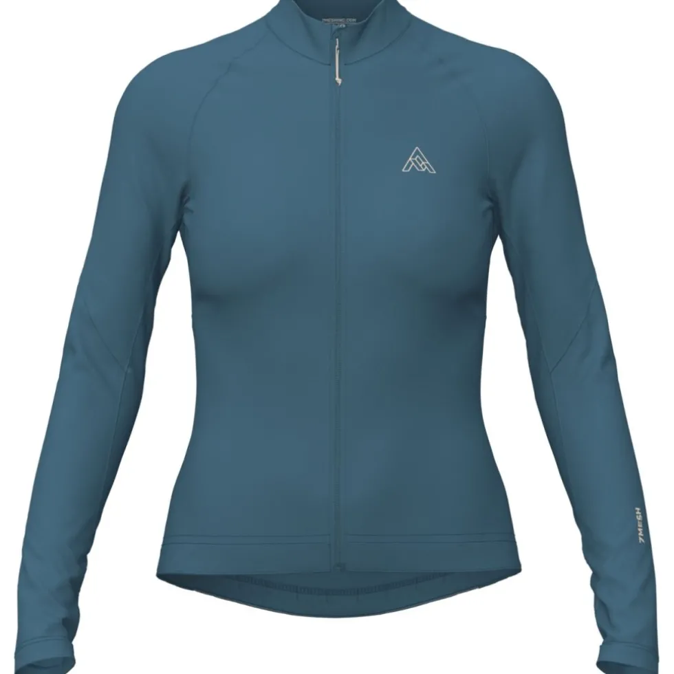 7mesh Atlas Shirt met Lange Mouwen Dames - Lake Blue
