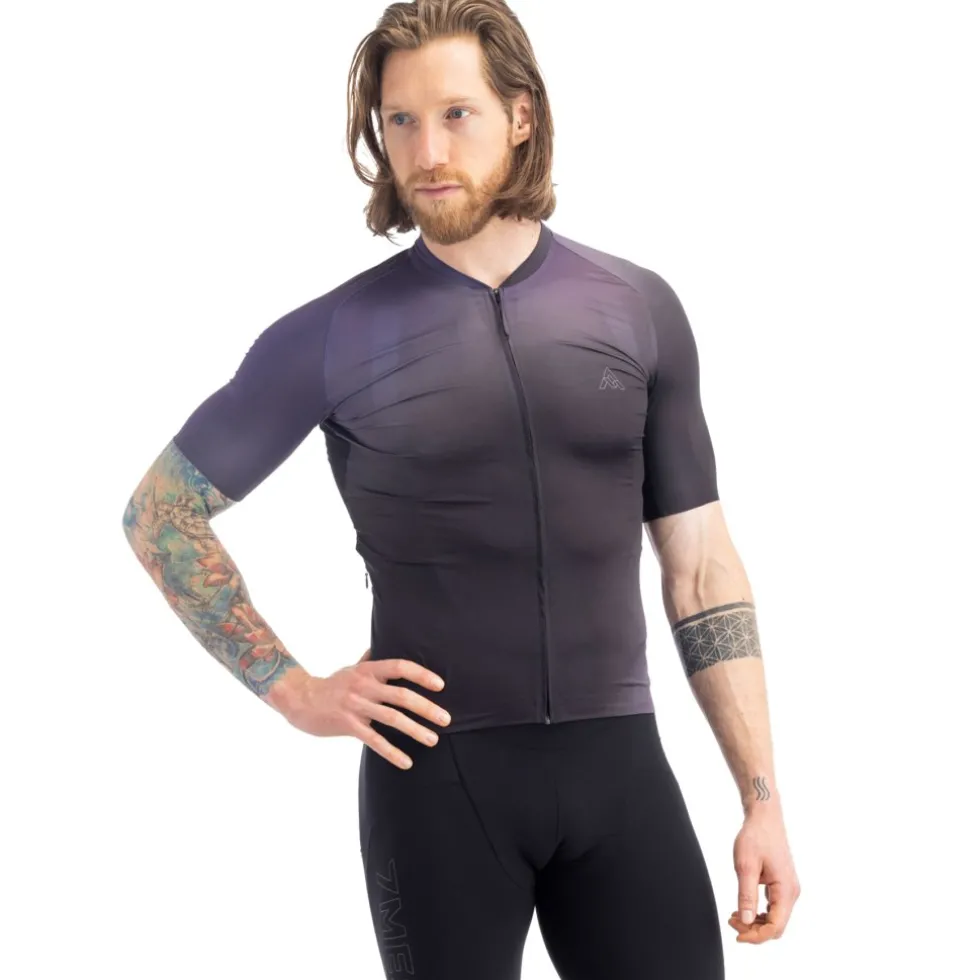 7mesh Pace Shirt met Korte Mouwen Heren - Dark Velvet