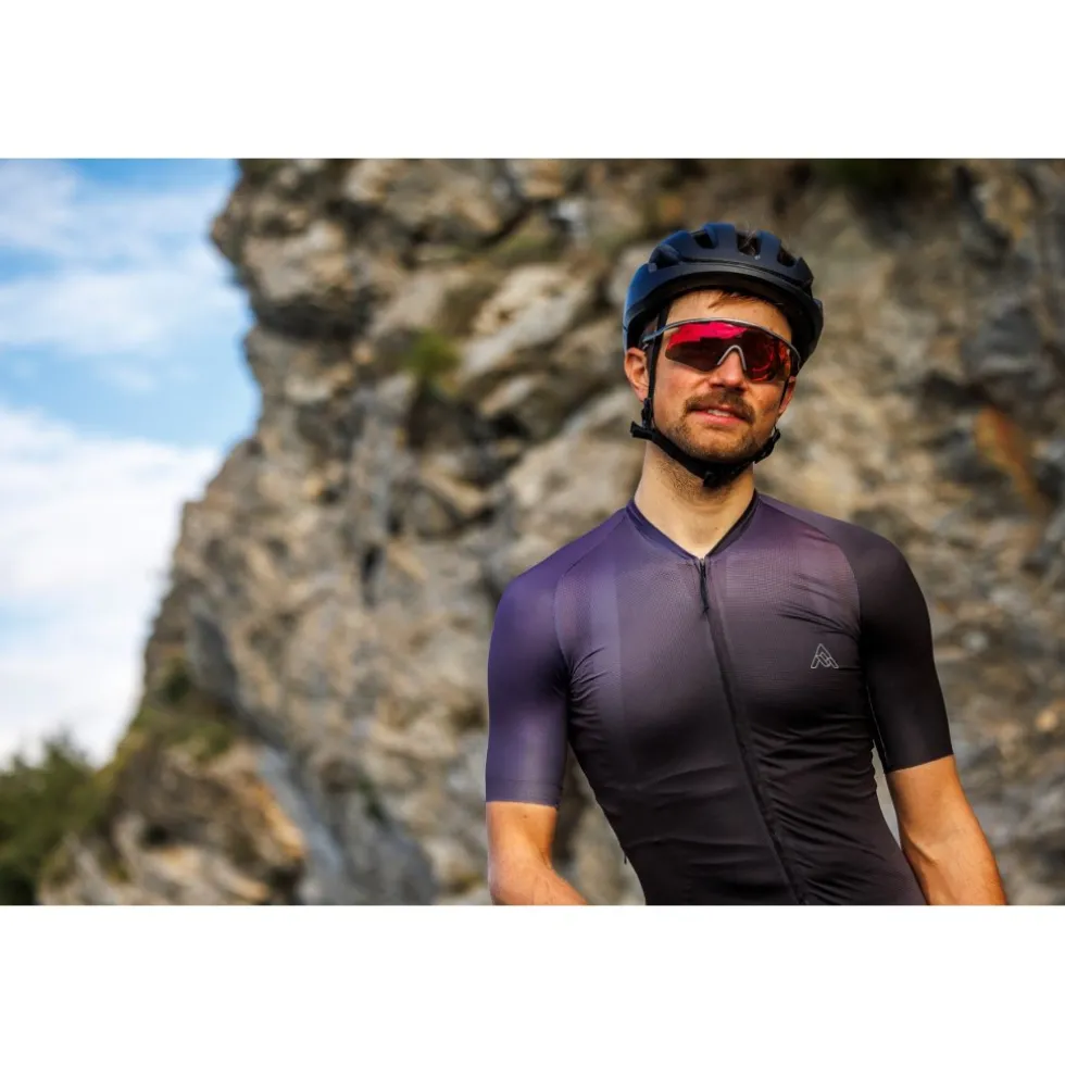 7mesh Pace Shirt met Korte Mouwen Heren - Dark Velvet