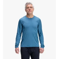 7mesh Roam Heren overhemd met lange mouwen - Lake Blue