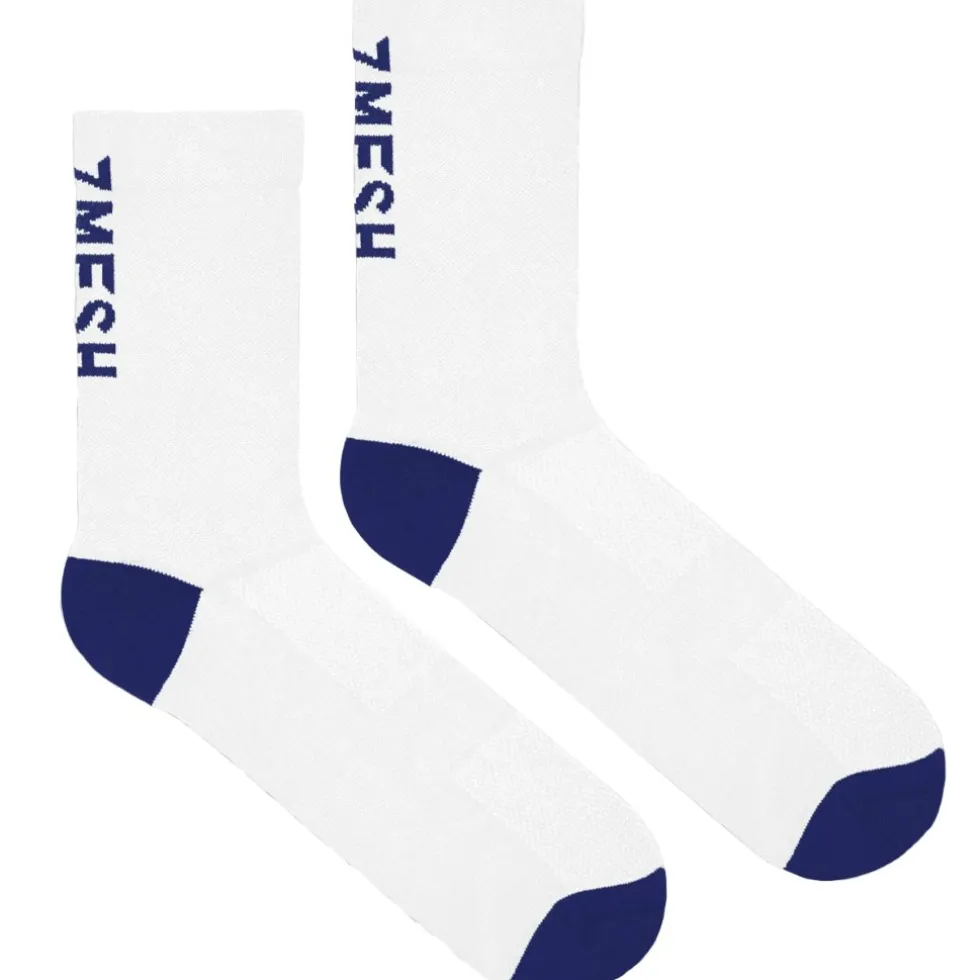 7mesh Word 6" Sokken - Classic White