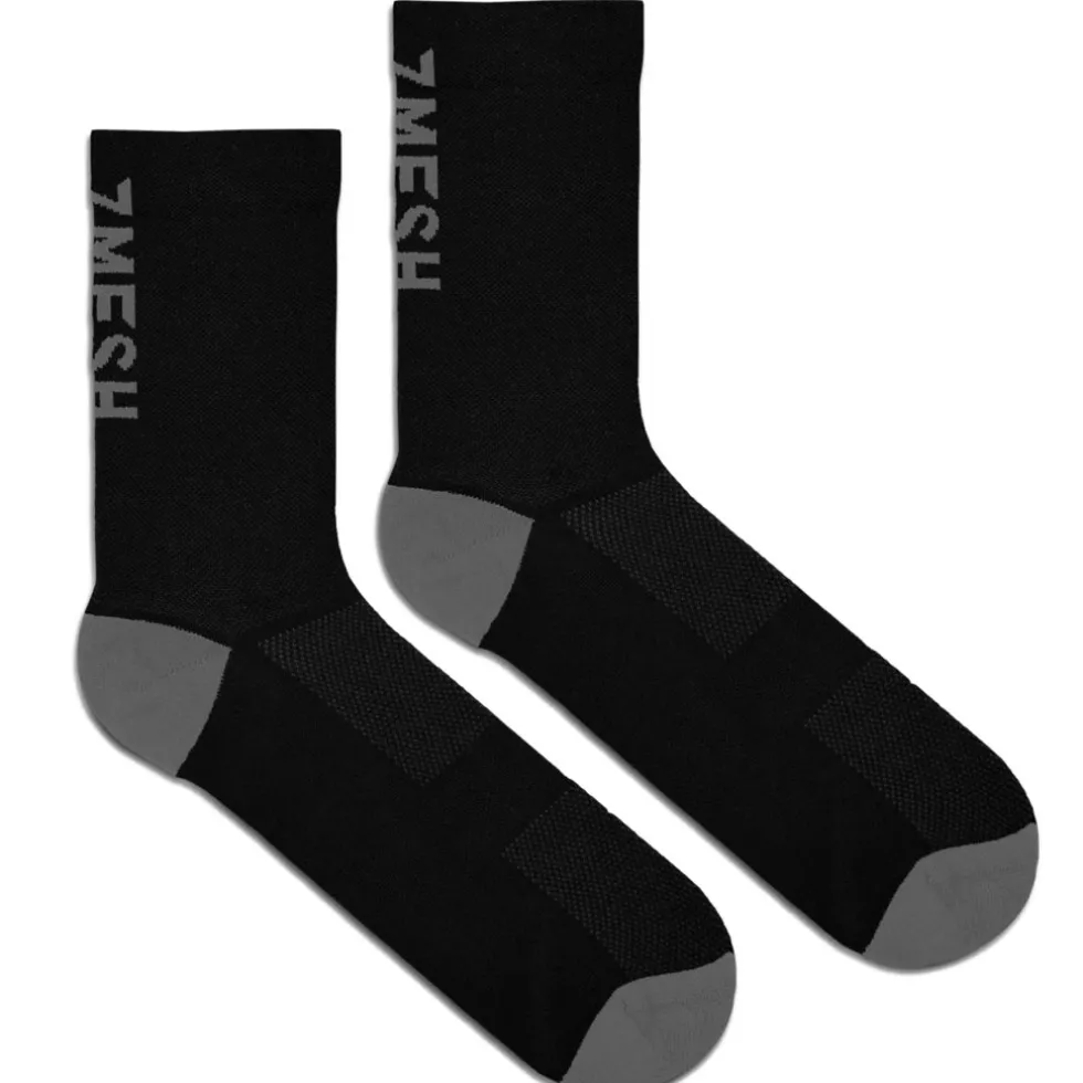 7mesh Word 6" Sokken - Zwart