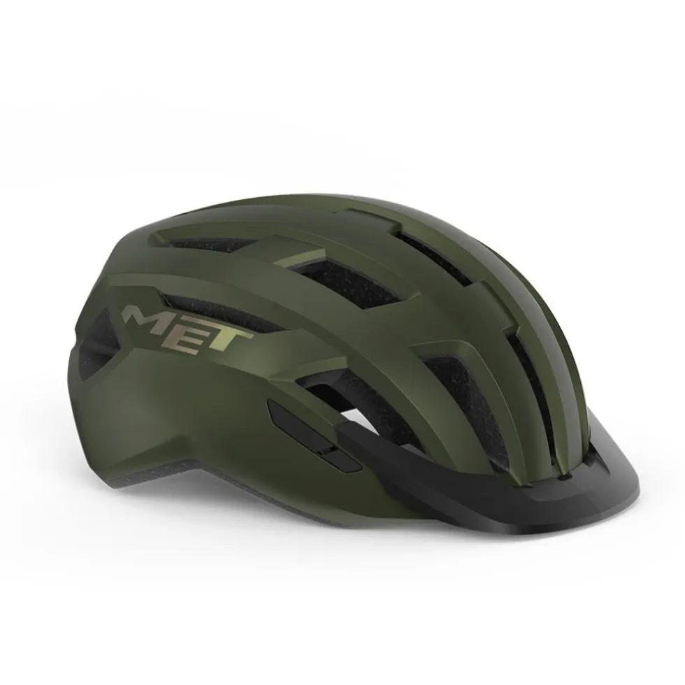 MET Allroad Helmet - olive iridescent matt