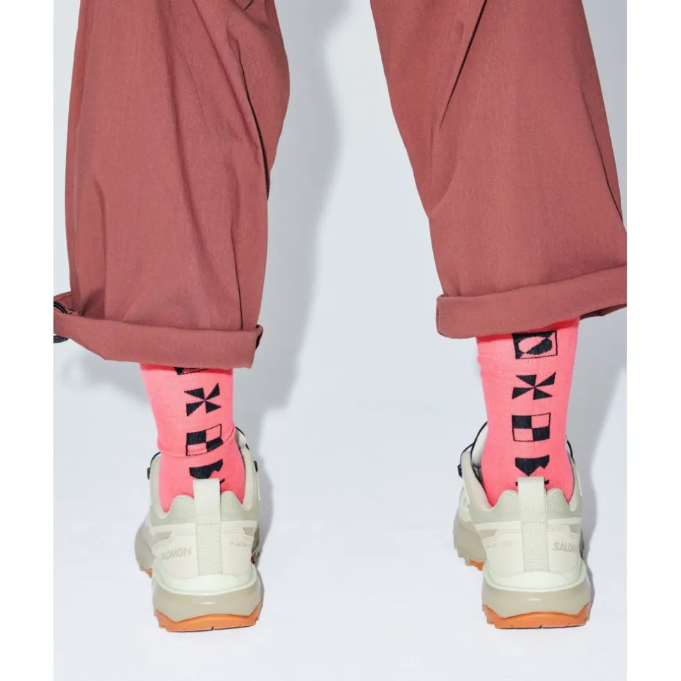 Mons Royale Atlas Merino Crew Sokken - watermelon