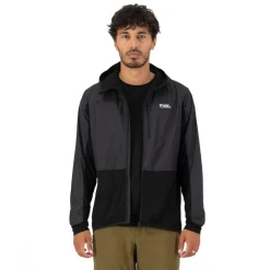 Mons Royale Diversion Merino Windjas Heren - zwart
