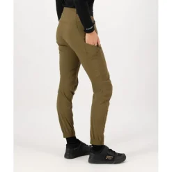 Mons Royale Diversion Merino Trail Broek Dames - dark olive