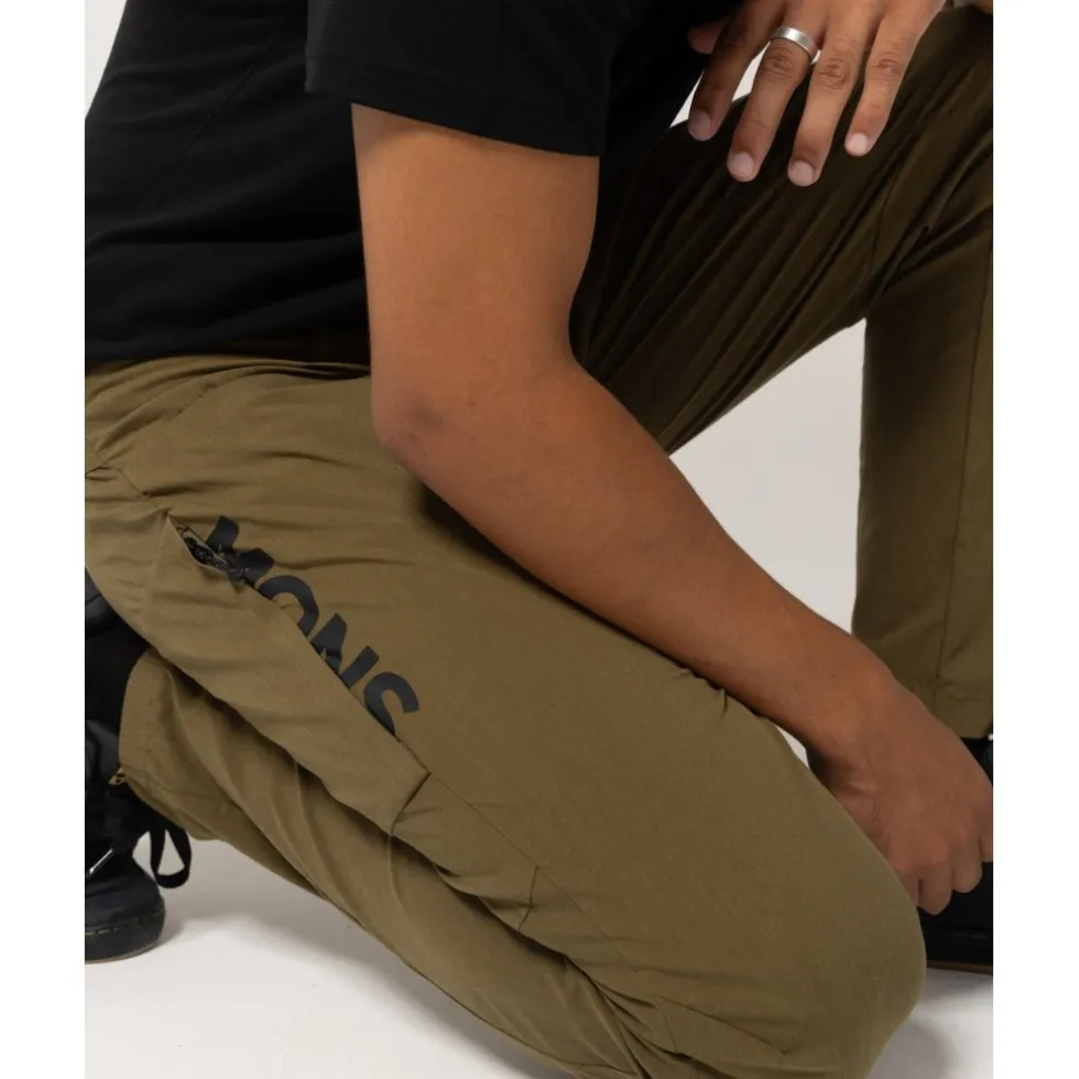 Mons Royale Diversion Merino Trail Broek Heren - dark olive