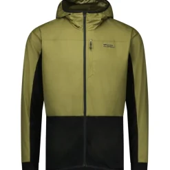 Mons Royale Diversion Merino Windjas Heren - fern / zwart