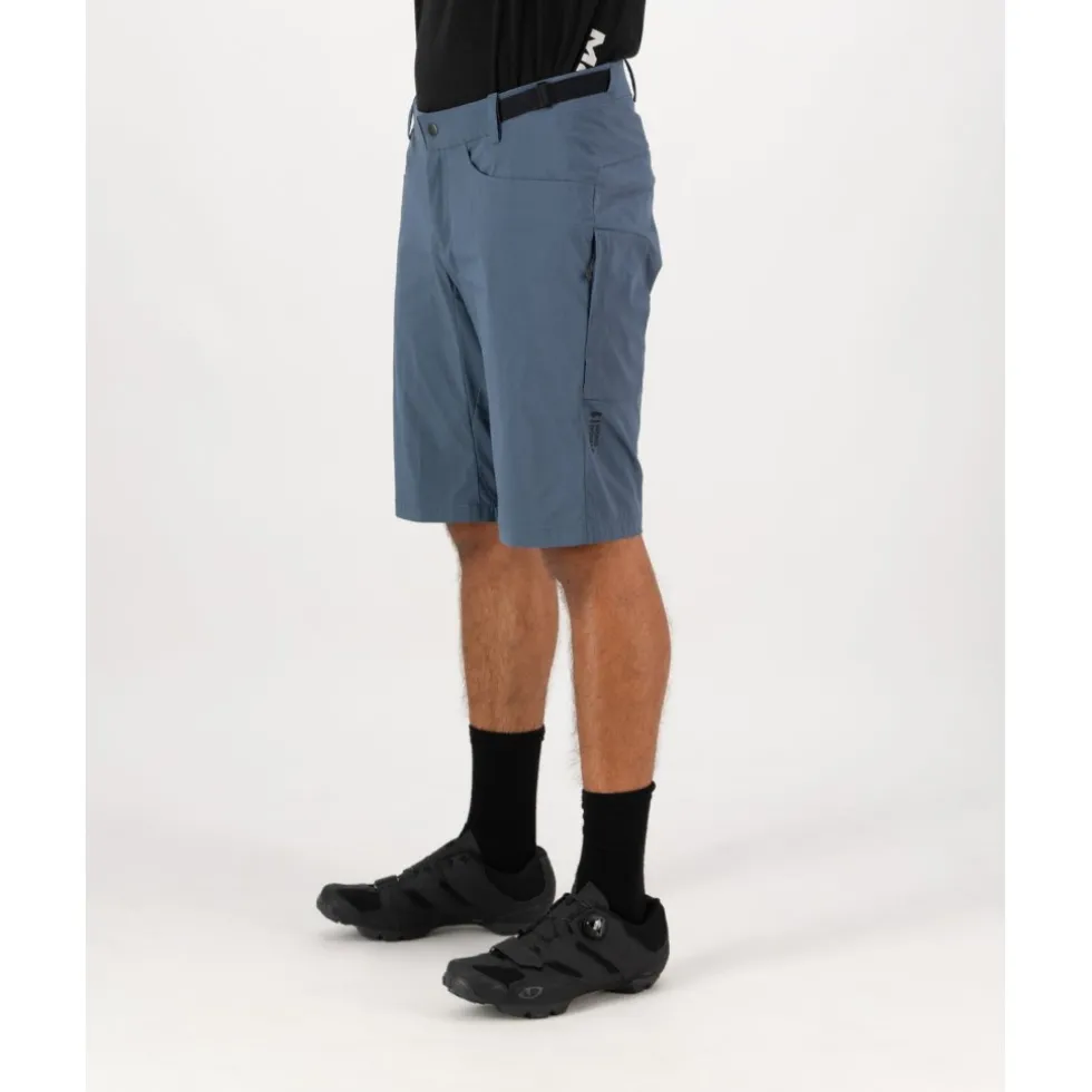 Mons Royale Diversion Merino Trail Short Heren - abyss