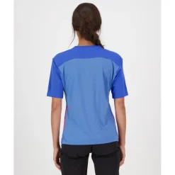 Mons Royale Diversion Merino Fietsshirt met Korte Mouwen Dames - ocean / ultramarine