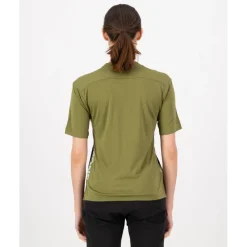 Mons Royale Diversion Merino Fietsshirt met Korte Mouwen Dames - fern / 9 iron