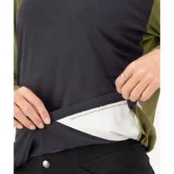 Mons Royale Diversion Merino Fietsshirt met Korte Mouwen Dames - fern / 9 iron