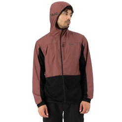 Mons Royale Diversion Merino Windjas Heren - coffee / zwart