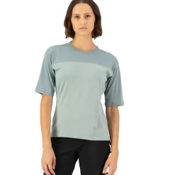 Mons Royale Diversion Merino Fietsshirt met Korte Mouwen Dames - dew / desert sage