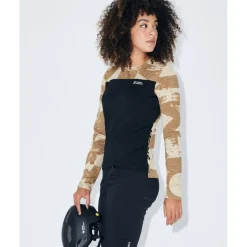 Mons Royale Diversion Merino Fietsshirt met Lange Mouwen Dames - mr grunge / black