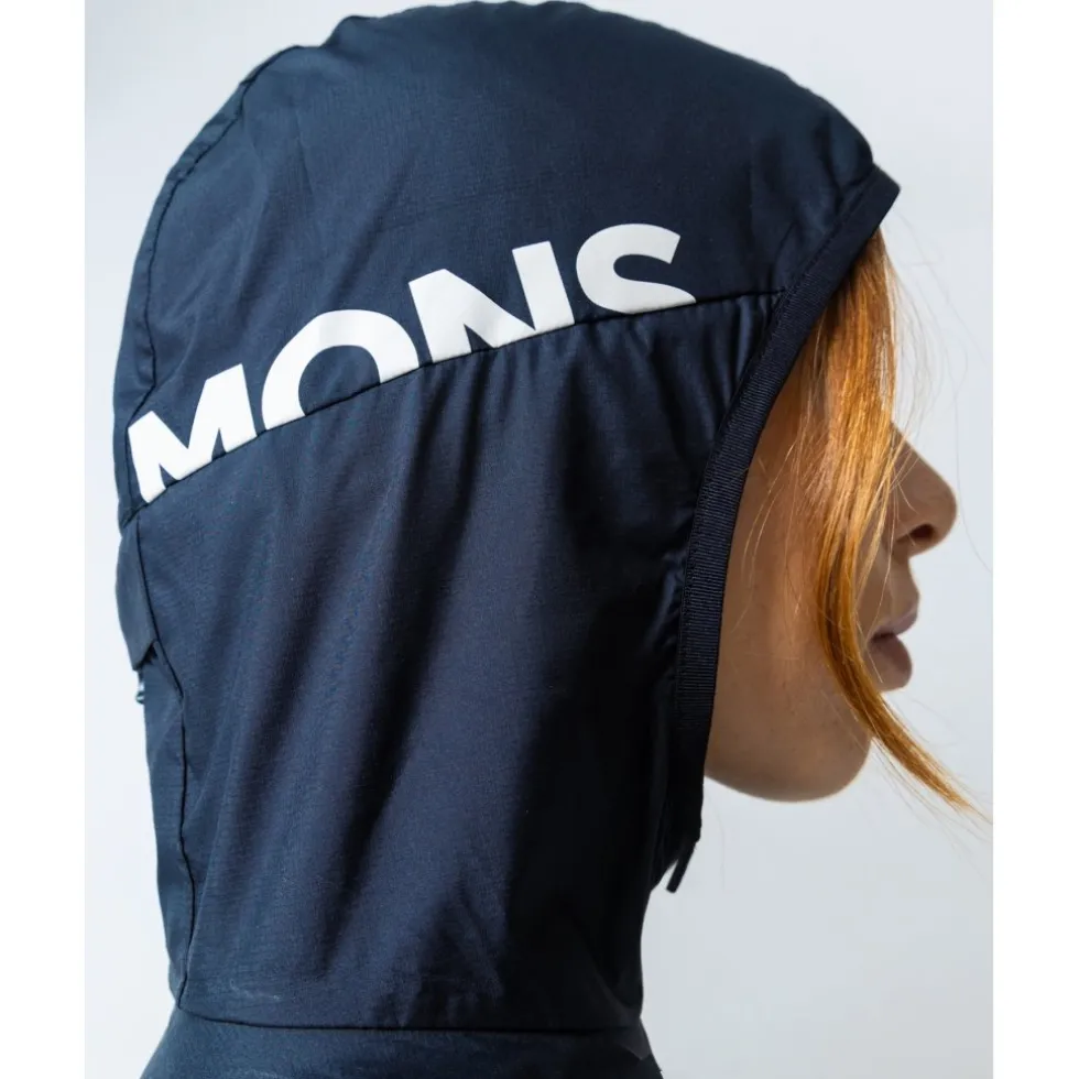 Mons Royale Diversion Merino Windjas Dames - zwart