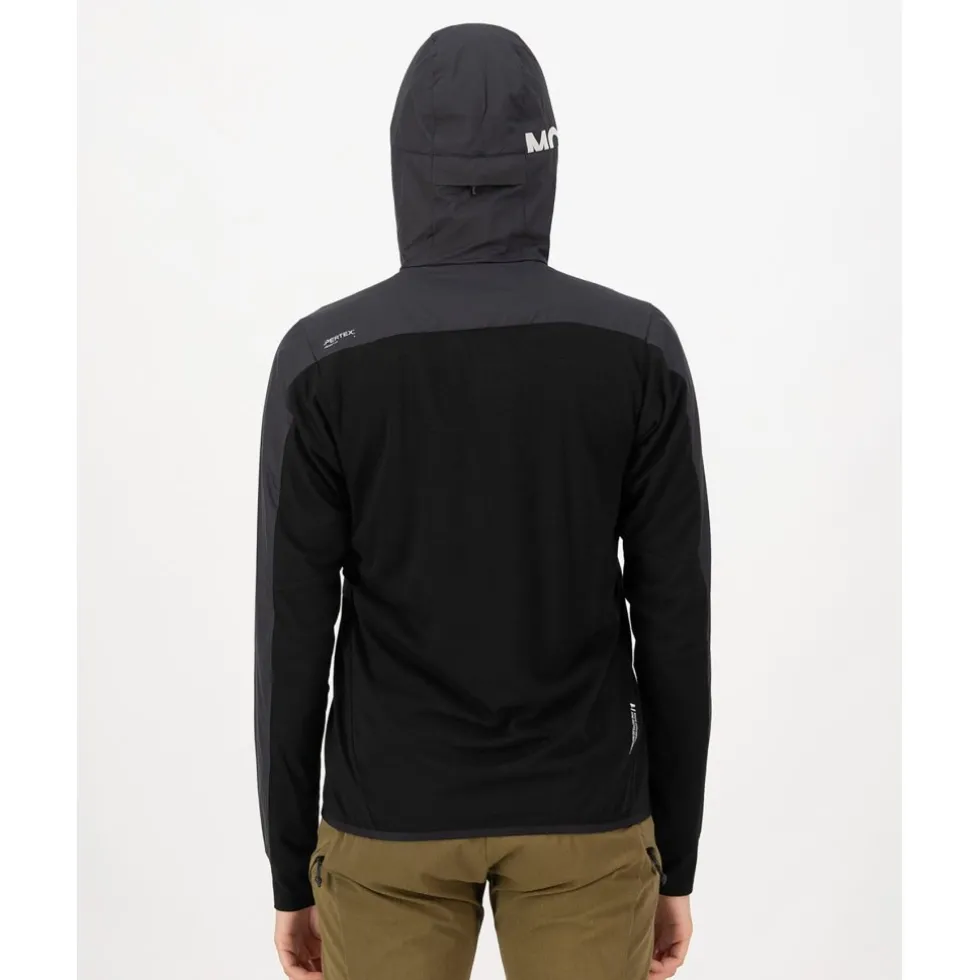 Mons Royale Diversion Merino Windjas Dames - zwart