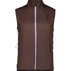 Mons Royale Redwood Merino Windvest Dames - cedar / lupin