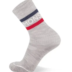 Mons Royale Signature Crew Sokken - college grey