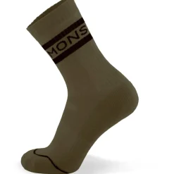 Mons Royale Signature Crew Sokken - dark olive