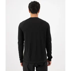 Mons Royale Tarn Merino Wind Fietsshirt Heren - fern / zwart