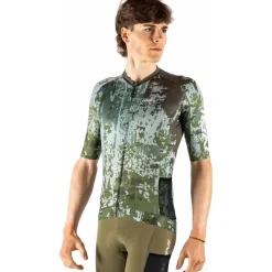 Nalini Bark Fietsshirt heren - green bark 4400