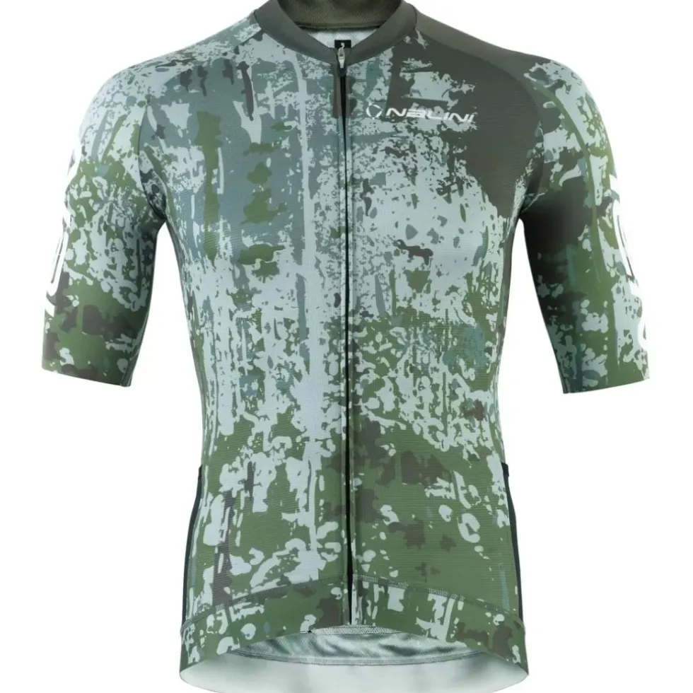 Nalini Bark Fietsshirt heren - green bark 4400