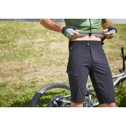 Nalini Bas Adventure Shorts Heren - zwart 4000