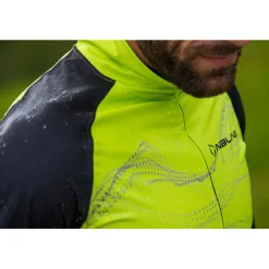 Nalini Bas Eco Windjas Heren - zwart/geel 4400