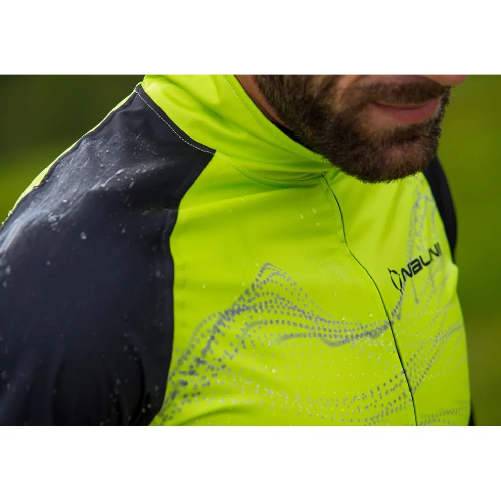 Nalini Bas Eco Windjas Heren - zwart/geel 4400