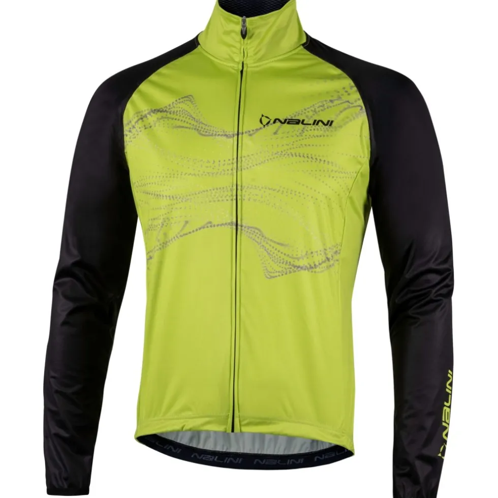 Nalini Bas Eco Windjas Heren - zwart/geel 4400