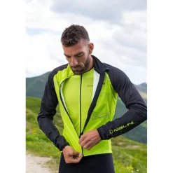 Nalini Bas Eco Windjas Heren - zwart/geel 4400