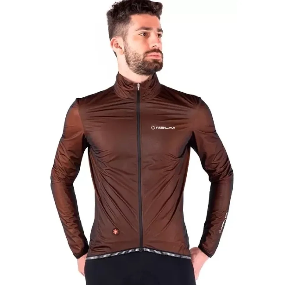 Nalini Breva Windjas Heren - orange 4120