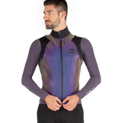 Nalini Coleottero Fietsvest Heren - black/grey 4000
