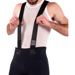 Nalini Contact Fietsshorts met bretels Heren - zwart 4000
