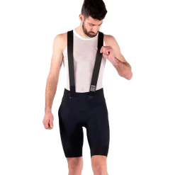 Nalini Contact Fietsshorts met bretels Heren - zwart 4000