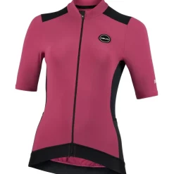 Nalini Five Pockets Fietstrui Dames - black/red wine 4750