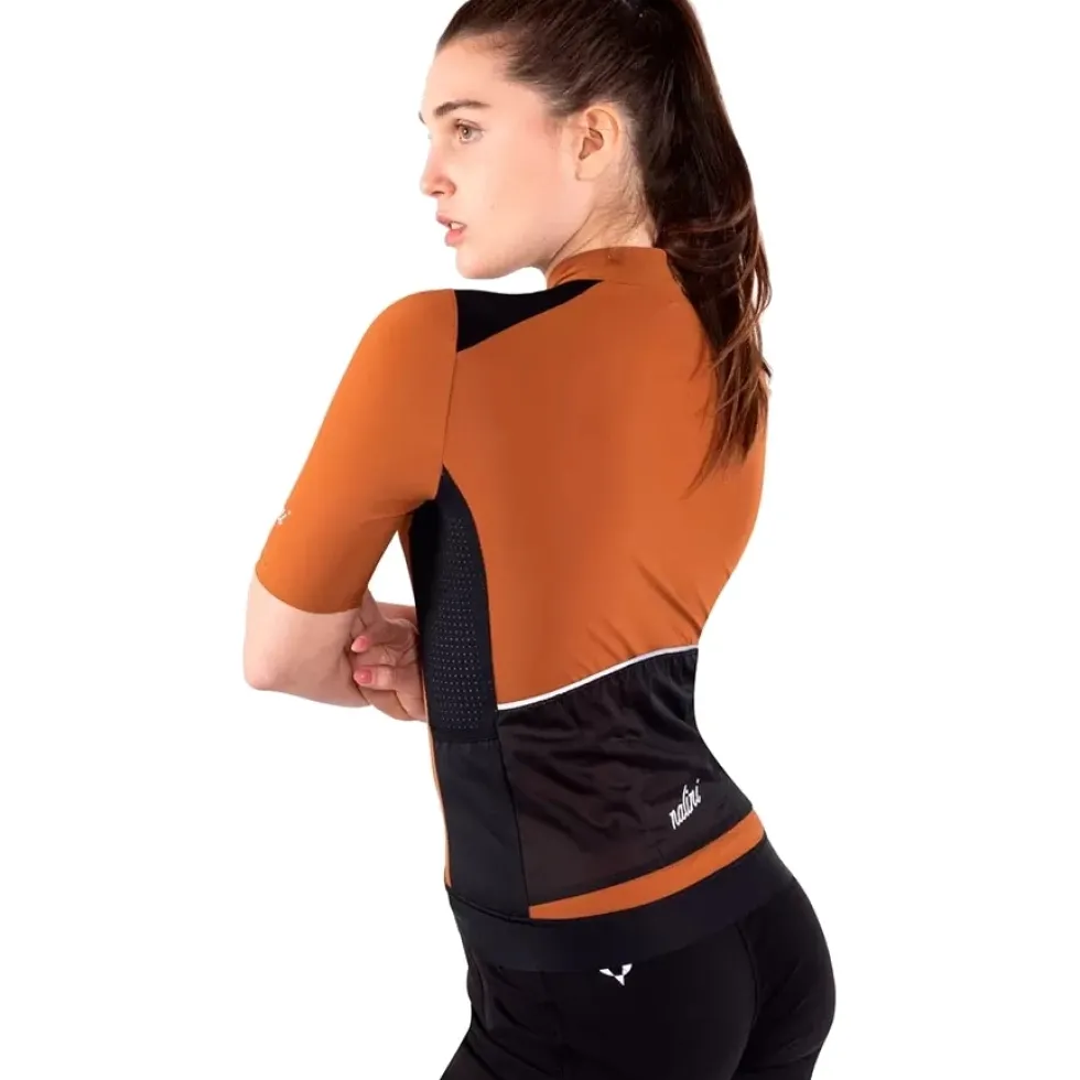 Nalini Five Pockets Fietstrui Dames - black/brown 4500