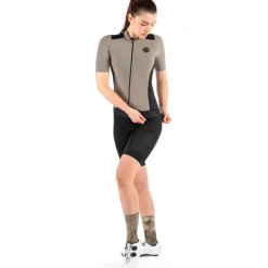 Nalini Five Pockets Fietsshirt dames - black/sage 4400