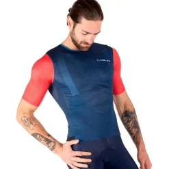 Nalini Fresh WZ Fietstrui Heren - petrol/coral/glow 4250