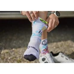 Nalini Friendly H.24 Fietssokken - graffiti 4020